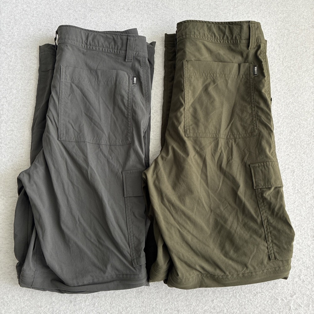 Rei Co-Op Lot of 2 Kids Large 14-16 Sahara Convertible Pants Bundle Hiking